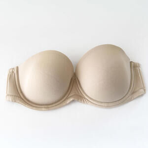 Wacoal Red Carpet Strapless Full Figure Underwire Bra Size 38D